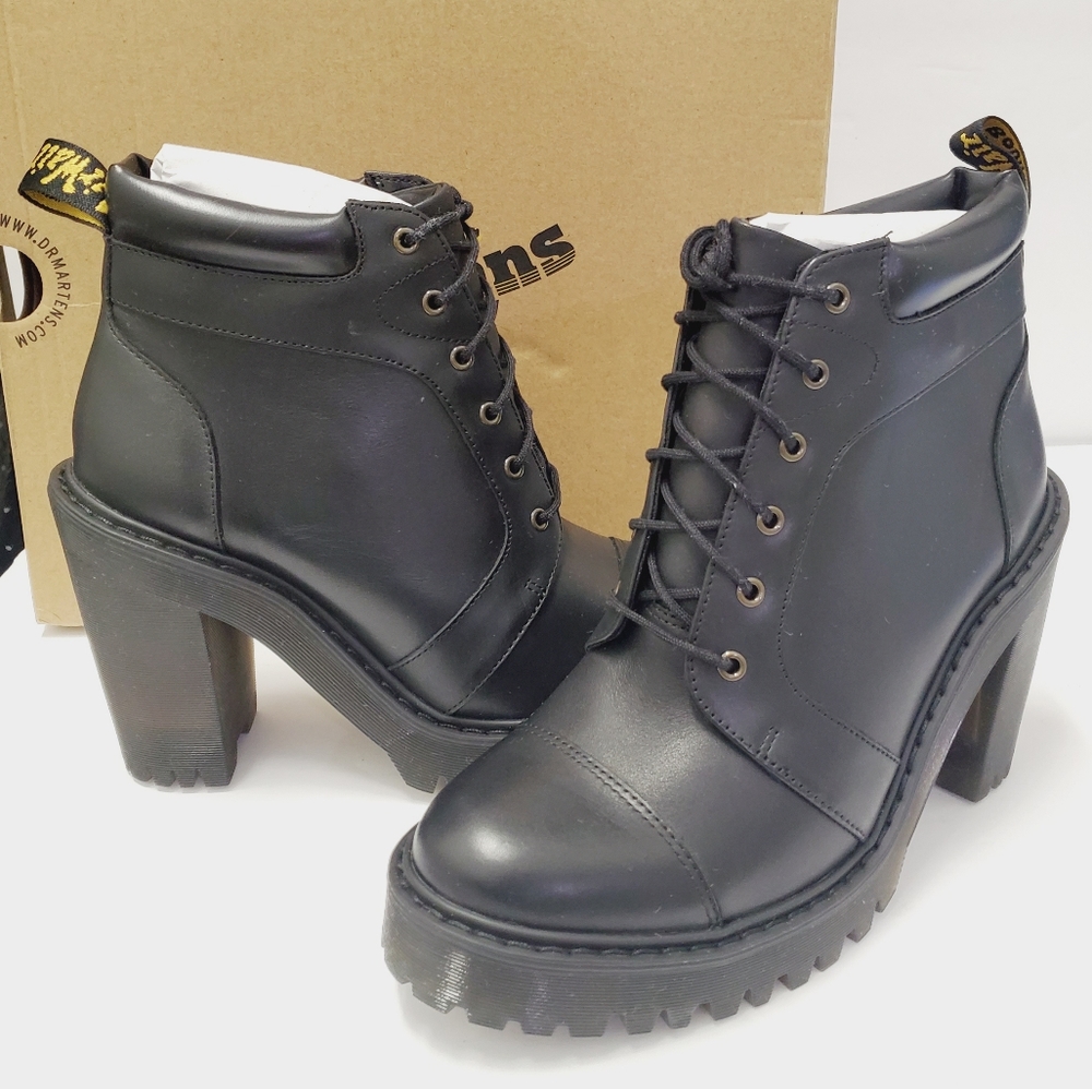 Dr. Martens Women's Averil Fashion Black Boots - Picture 7 of 10